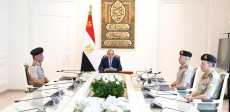 الرئيس السيسي والفريق أشرف سالم زاهر القائد العام للقوات المسلحة