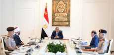 الرئيس السيسي والدكتور أسامة الأزهري وزير الأوقاف