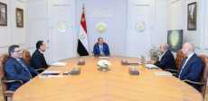 اجتماع الرئيس السيسي مع رئيس الوزراء ووزير الكهرباء