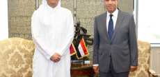 لقاء وزير الخارجية ونظيره القطري