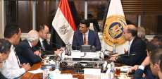 لقاء وزير الصناعة ومع ممثلي الشركة الصينية الوطنية للإطارات
