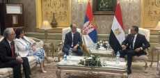 استقبال رئيس وزراء صربيا