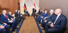 الرئيس السيسي والمستشار الألماني