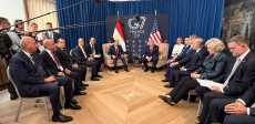 الرئيس عبدالفتاح السيسي وترامب