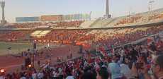 استعدادات استاد القاهرة لاحتفالية تكريم منتخب مصر