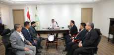 اجتماع وزير الزراعة