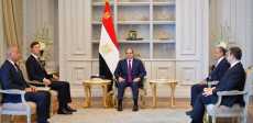 الرئيس السيسي يستقبل جاريد كوشنر في العلمين