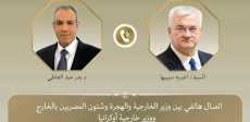 وزير الخارجية يؤكد على ضرورة إنهاء الأزمة الأوكرانية بالحلول الدبلوماس