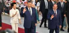 الرئيس السيسي ونظيره الصيني