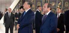 جولة الرئيس السيسي ونظيره الصيني داخل المتحف المصري الكبير