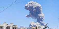 انفجار مستودع ذخيرة شمال إدلب يسفر عن 3 قتلى و10 مصابين