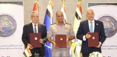 الاجتماع الثلاثي السادس لوزراء دفاع مصر واليونان وقبرص