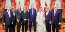 لقاء وزير الخارجية مع الرئيس التركي