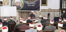 وزير الأوقاف في مقر التدريب بمسجد أبي بكر الصديق