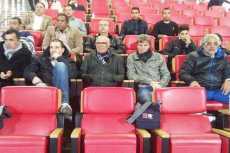 جهاز المنتخب يراقب السوبر من المدرجات