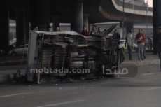 فى التبين.. إصابة أمين شرطة بعد انقلاب سيارة «الأحراز»