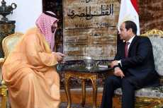 جسر الملك سلمان على رأس مباحثات السيسى وولى العهد السعودى
