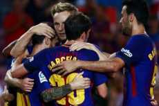 برشلونة يهزم ليفانتى بثلاثية 