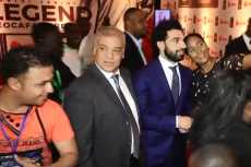 صلاح باللون الأزرق فى حفل «الأفضل»