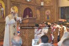 صور| المسيحيون يؤدون قداس عيد الميلاد بالدقهلية وسط تعزيزات أمنية