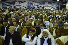 صور| مؤتمر جماهيرى لدعم الرئيس السيسى فى مطروح