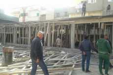 صور| إزالة 6 «باكيات» تحت الإنشاء فى الإسكندرية