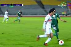 شوط أول سلبى بين الزمالك والمصرى 