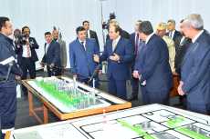 السيسى: يجب ألا يؤثر حقل ظهر على صحة الأهالى.. والمهندس المختص يرد 
