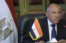 شكرى يستعرض جهود مصر فى ملف المصالحة الفلسطينية