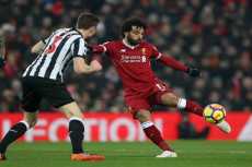 محمد صلاح يسجل لليفربول ويتصدر هدافى البريميرليج