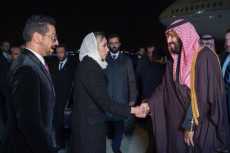 صور| ولى العهد السعودى يصل إلى واشنطن