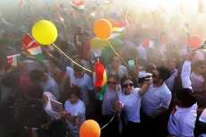 احتفالات نوروزو.. انطلاق مهرجان الألوان فى أربيل