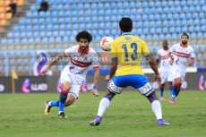 باسم يقود الزمالك أمام الاتحاد