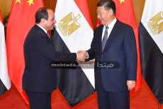 الرئيس الصيني يشيد بالعلاقات مع مصر ويؤكد الالتزام بتنفيذ مقررات الشراكة الاستراتيجية