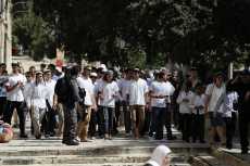 فيديو|ألف مستوطن يستبيحون الأقصى وقوات الاحتلال تعتدى على المصلين والنساء