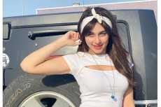 وصول منار سامى لمحكمة طنطا الاقتصادية