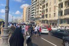صور.. إصابة 6 أشخاص فى حادث تصادم 5 سيارات بالإسكندرية