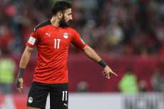 مهند لاشين يحصل على بطاقة صفراء بمواجهة منتخب مصر ضد نيوزيلندا