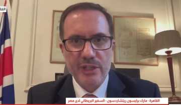 السفير البريطاني لدى مصر: لولا القاهرة لما توصلنا إلى اتفاق شرم الشيخ بشأن غزة