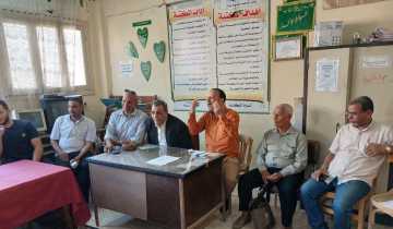 نادي أدب ديرمواس يستعرض التجربة الشعرية لإسماعيل حلمي (صور)