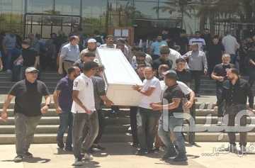 مشاهد مؤثرة من جنازة سهام جلال