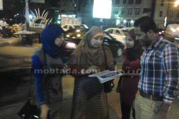 حملة أكتب دستورك بشوراع الفيوم 