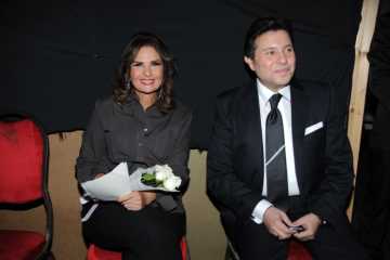 كواليس الحفل صور السيسى والرئيس