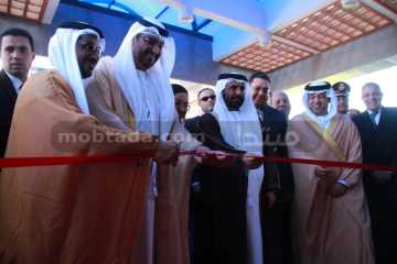 افتتاح مستشفى الشيخ زايد 