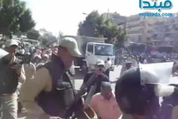  حملة أمنية مكبرة لإعادة الإنضباط إلى شوارع الفيوم