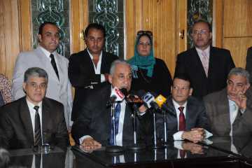  مؤتمر صحفي لنقابة المحامين لمناقشة مادة. المحاماة فى الدستور الجديد