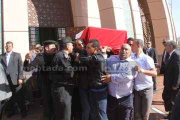 جنازة شهيد الشرطة بسيناء الملازم محمد اسامة عبد الرحيم