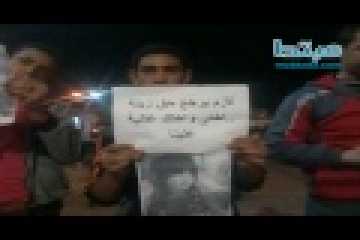 وقفه للمطلبه بالقصاص من قتلة الطفله زينه بالفيوم