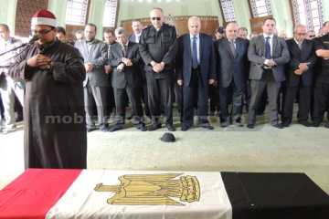 جنازة الملازم أول / محمد أسامة الضابط بقطاع الأمن المركزى بالعريش