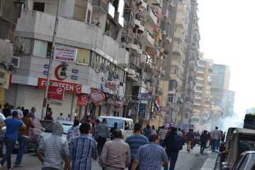 إشتباكات المحظورة مع الأهالى بسيدى بشر